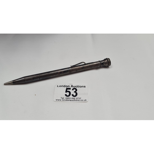 145 - Eversharp Silver Plated Mechanical Pencil