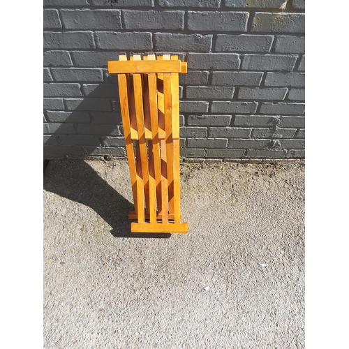 791 - Old X Frame Stool