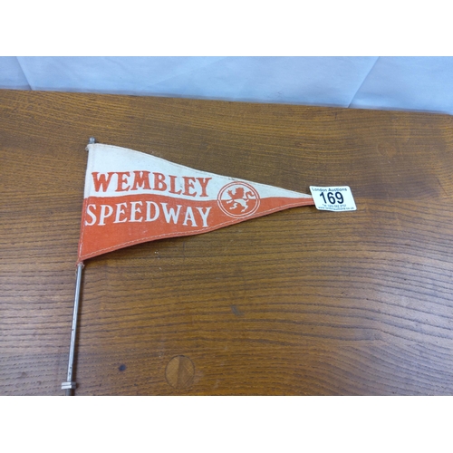 169 - Old Wembley Stadium Speedway Flag