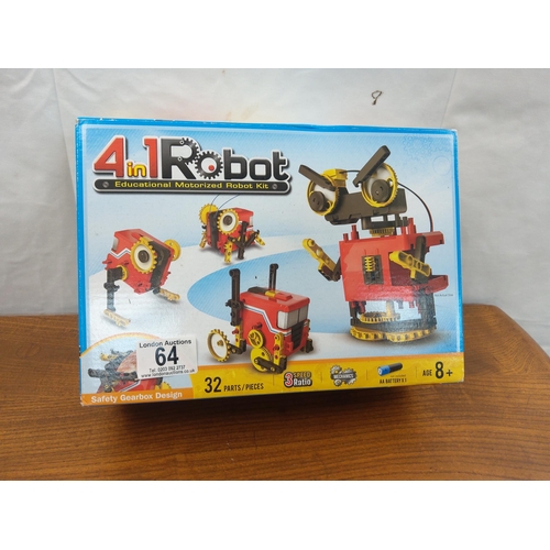 64 - 4 in 1 Robot Kit
