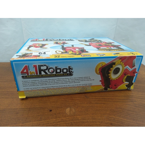 64 - 4 in 1 Robot Kit