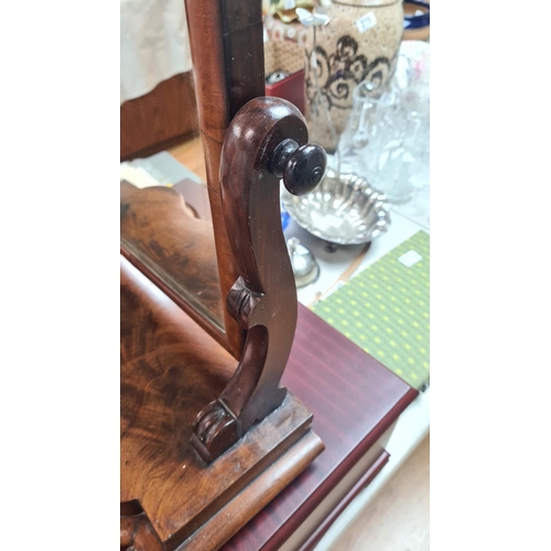 569 - Victorian Mahogany Dressing Table Mirror