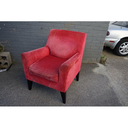 843 - Red Next Armchair