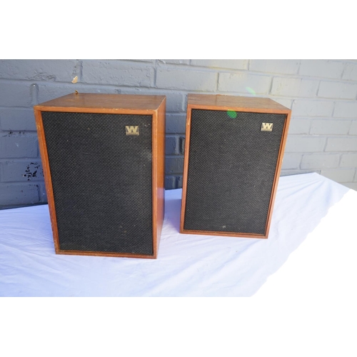 821 - Pair of Vintage Wharfedale Speakers