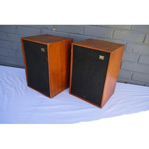 821 - Pair of Vintage Wharfedale Speakers