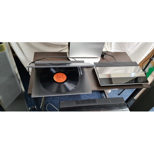 551 - Bang & Olufsen BeoSystem 4500 consisting of Record Player (5961), Tuner/Amplifier (2962), Cassette D... 