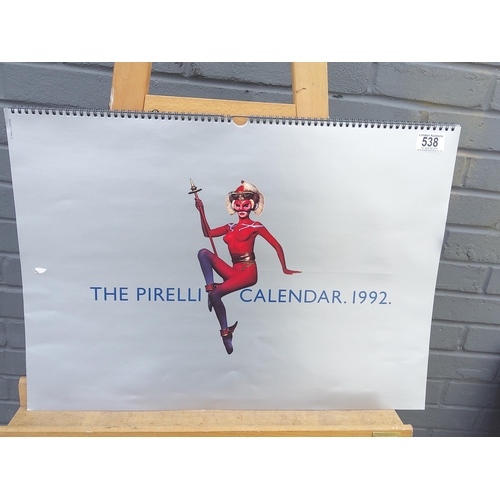 707 - Vintage The Pirelli Calendar 1992 Year of the Monkey