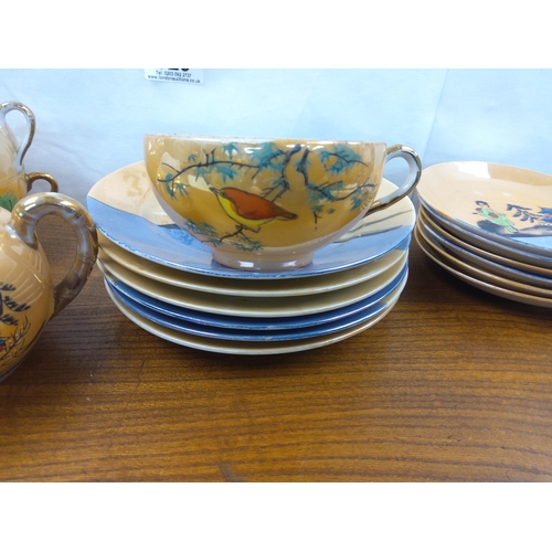 710 - 1930s/40s Hand Decorated Japanese Tea Set