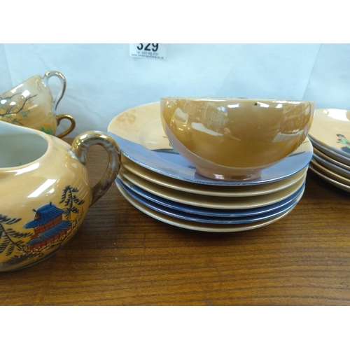 710 - 1930s/40s Hand Decorated Japanese Tea Set