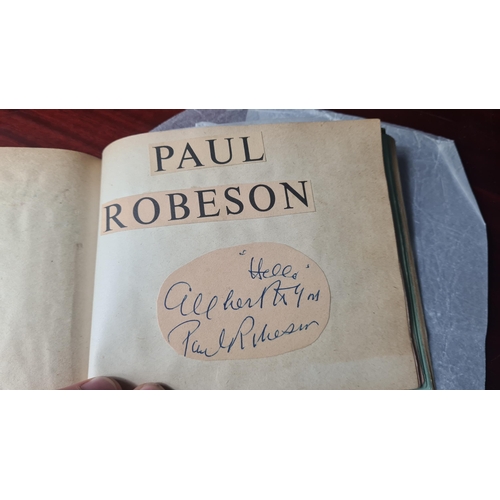 715 - 1960s Autograph Book-Highlights include: Tommy Cooper, Various Cricketers, Harry Corbett, Marty Wild... 