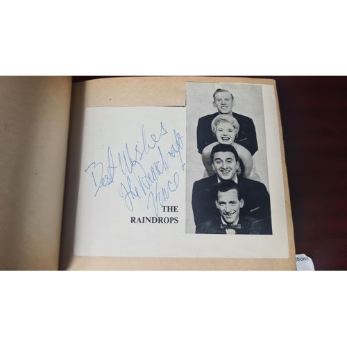 715 - 1960s Autograph Book-Highlights include: Tommy Cooper, Various Cricketers, Harry Corbett, Marty Wild... 