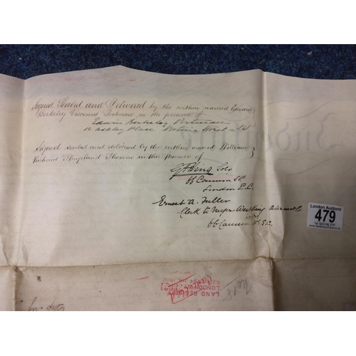 717 - Victorian Indenture