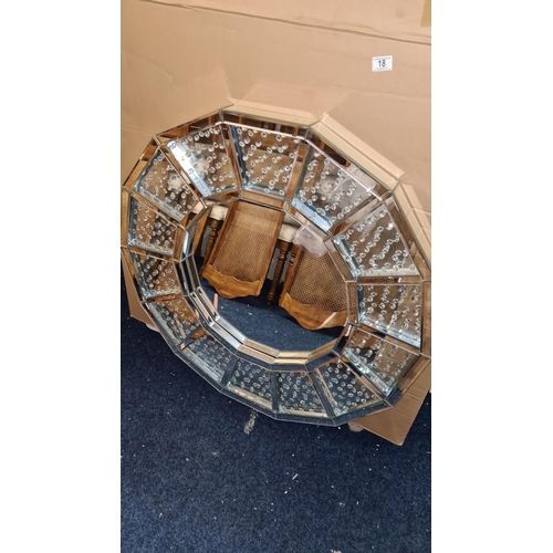 18 - Contemporary Mirror (1m Diameter)