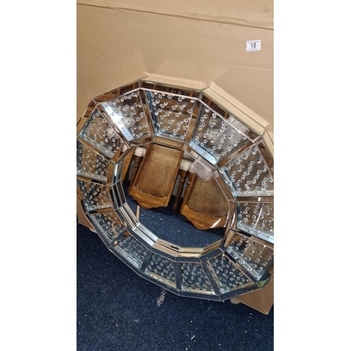 18 - Contemporary Mirror (1m Diameter)