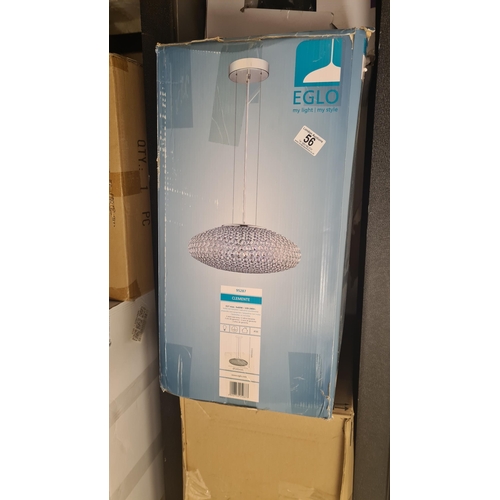 56 - Boxed Eglo Clement Light Fitting