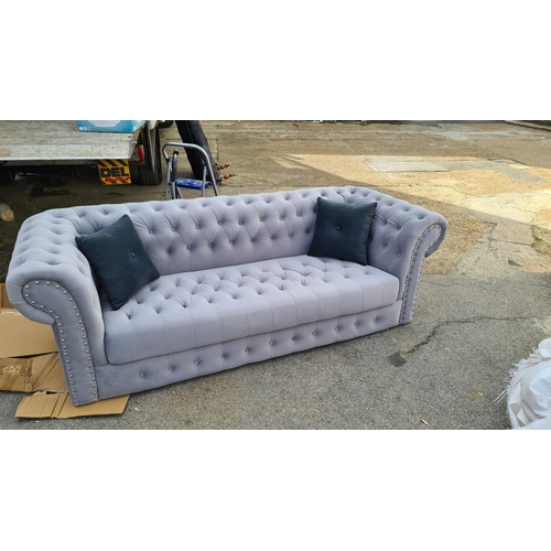 6 - New and Unused Matching 3 Seater and 2 Seater Sofa (on feet which aren't photographed-see seperate p... 