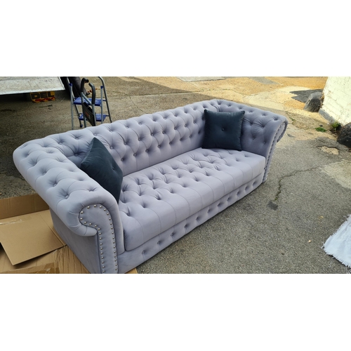 6 - New and Unused Matching 3 Seater and 2 Seater Sofa (on feet which aren't photographed-see seperate p... 