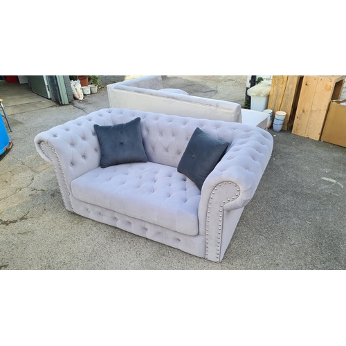 6 - New and Unused Matching 3 Seater and 2 Seater Sofa (on feet which aren't photographed-see seperate p... 