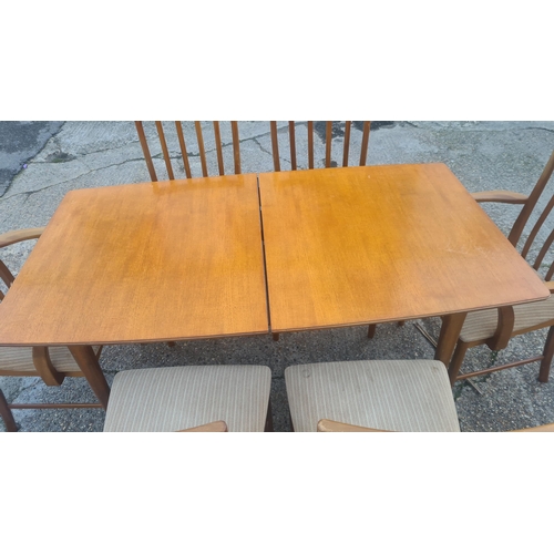 84 - Mid Century Teak McIntosh of Kirkcaldy Dining Table and Chairs