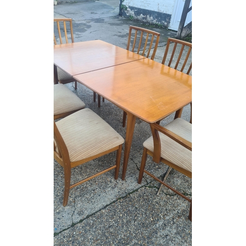 84 - Mid Century Teak McIntosh of Kirkcaldy Dining Table and Chairs