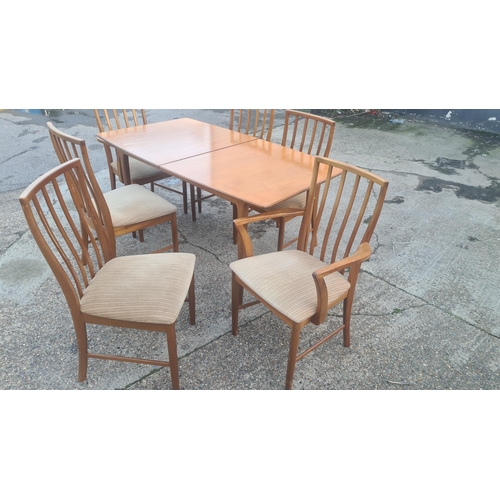 84 - Mid Century Teak McIntosh of Kirkcaldy Dining Table and Chairs