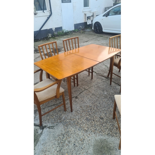 84 - Mid Century Teak McIntosh of Kirkcaldy Dining Table and Chairs