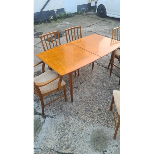 84 - Mid Century Teak McIntosh of Kirkcaldy Dining Table and Chairs