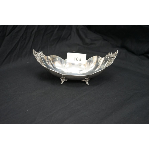 10d - 925 Silver Basket (321.3g) 27cm