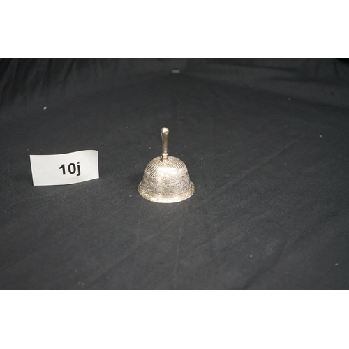 10j - Hallmarked Silver Bell (90g)