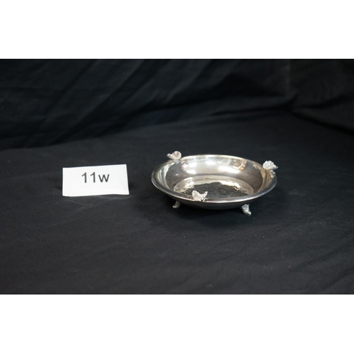 11w - 925 Silver Ashtray (91.9g)