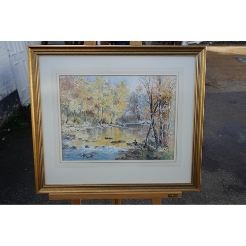 783 - 2 Framed Watercolour Paintings Both Signed John Arnold