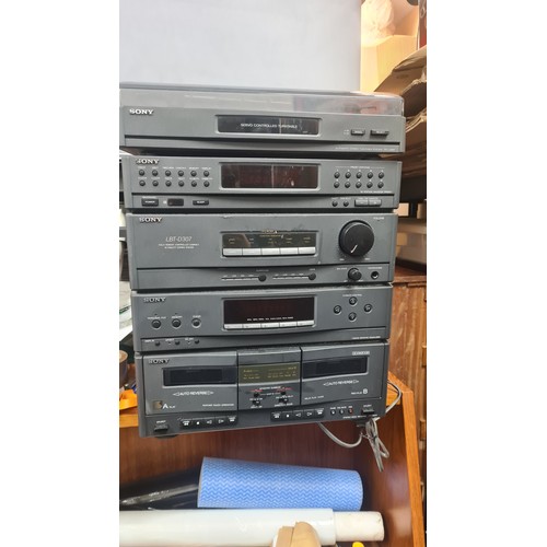 784 - Sony LBT D307 Stacking Hi Fi System Working