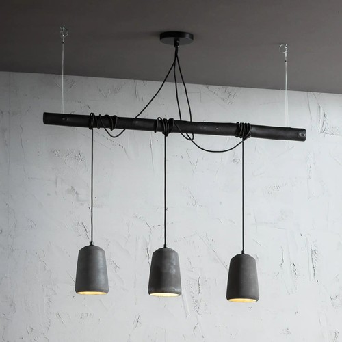 35 - Kare Pendant Lamp (concrete style)