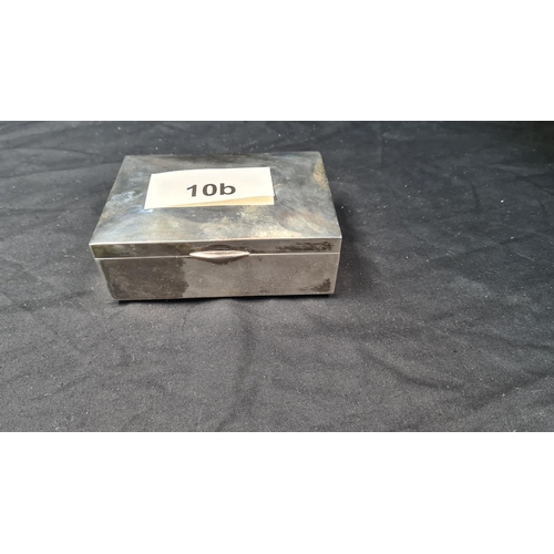 10b - 925 Silver Box Gross Weight 390g (13cm x 4.5cm x 9cm)