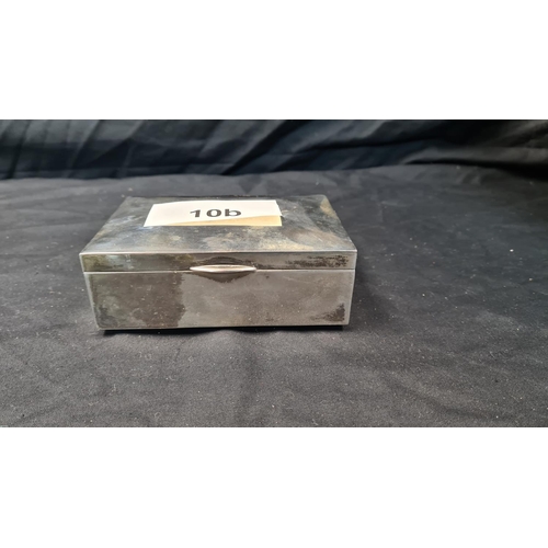 10b - 925 Silver Box Gross Weight 390g (13cm x 4.5cm x 9cm)