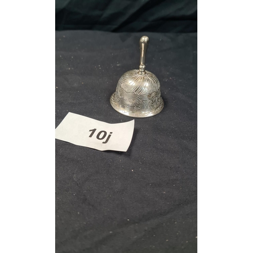 10j - Hallmarked Silver Bell (90g)