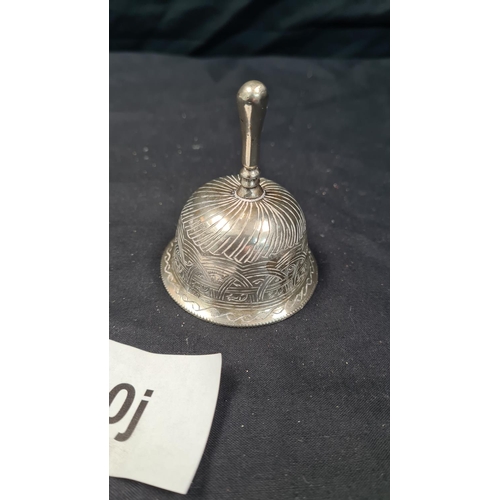 10j - Hallmarked Silver Bell (90g)