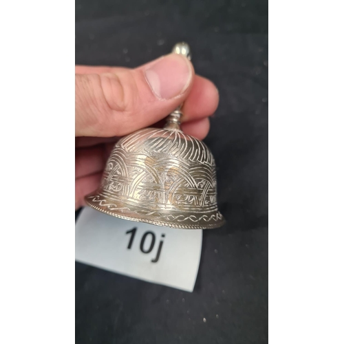 10j - Hallmarked Silver Bell (90g)