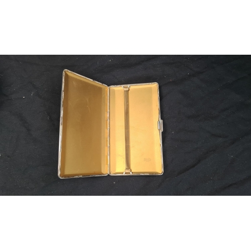 10p - Silver Plated Cigarette Case