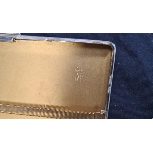 10p - Silver Plated Cigarette Case