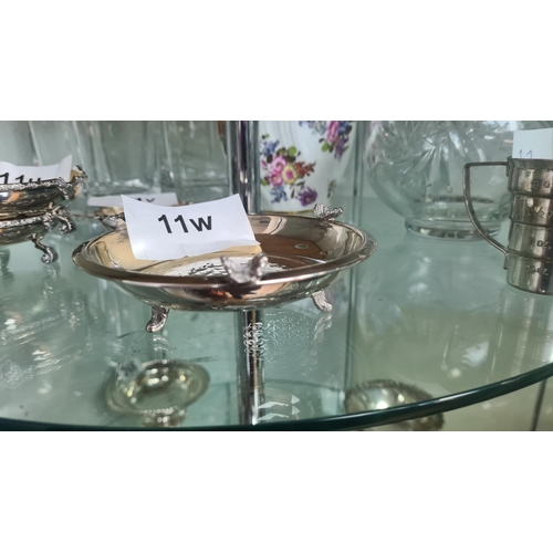 11w - 925 Silver Ashtray (91.9g)