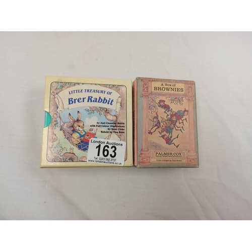 66 - A Box of Brownies Miniature Book Set and Little Treasury of Brer Rabbit Set