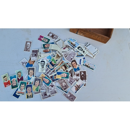 160 - Good Lot of 1920s-1940s Cigarette Cards incl. Footballers and Boxers