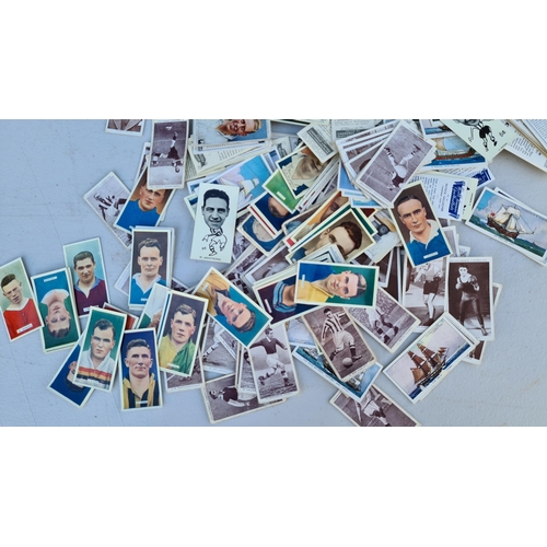 160 - Good Lot of 1920s-1940s Cigarette Cards incl. Footballers and Boxers