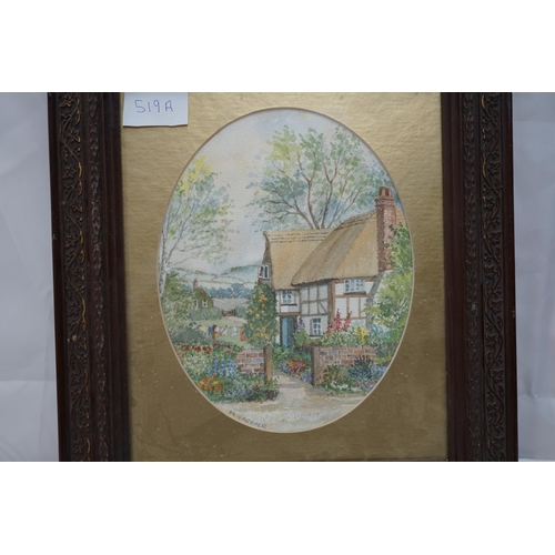 790 - 20th Century Watercolour Framed Signed M Gardner