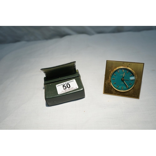 50 - Vintage Looping Travel Alarm Clock