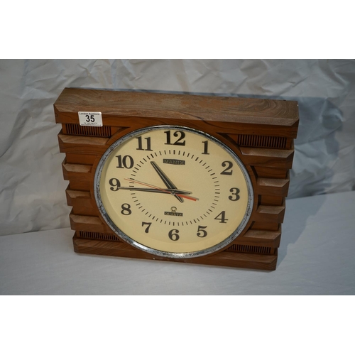 35 - Vintage Manix Wall Clock