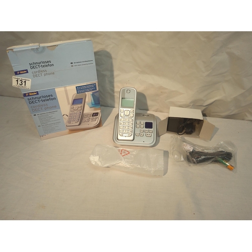 131 - New and boxed cordless telephone set