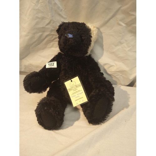 102 - Beru Bears-1999 Solar Eclipse Limited Edition 3/8 Teddy Bear