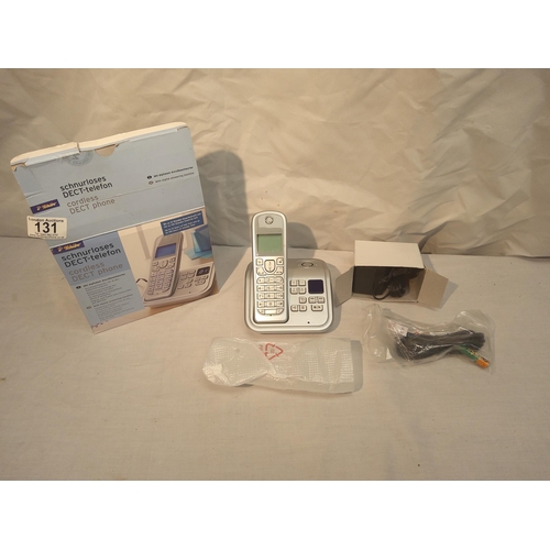 131 - New and boxed cordless telephone set